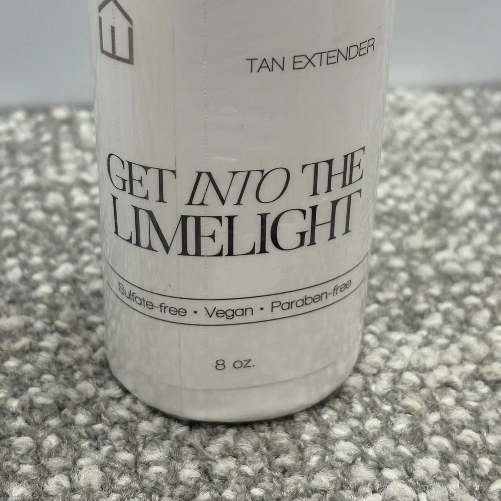 Get Into The Limelight Tan Extender Lotion Moisturizer New Sealed 8‎ Oz Vegan